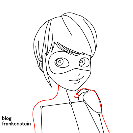 Рисунки лёгкие ЛЕДИБАГ