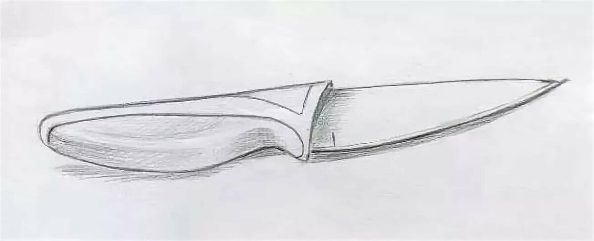 Нож карандашом легко. Рисунок на ноже эскизы. Наброски карандашом предметы. Нож карандашом. Предметы для срисовки карандашом.