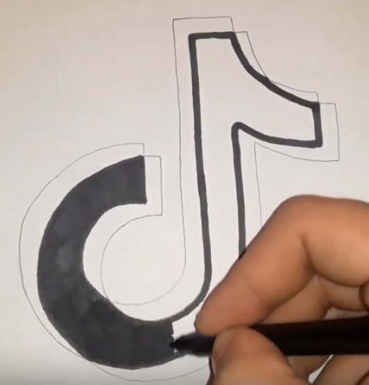 Легкие рисунки для тик тока