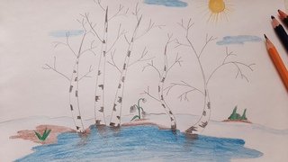 Рисунок на тему парк