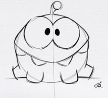 Мультяшные персонажи для срисовки простые