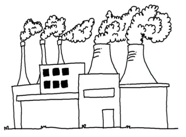 Атомная станция Чернобыль рисунок