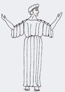 Древнегреческая одежда легко