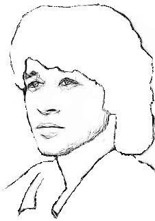 Виктор Цой шарж