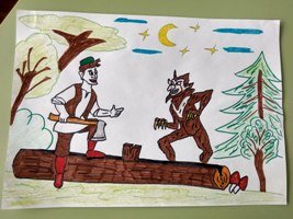 Г.Тукая рисунок Шурале