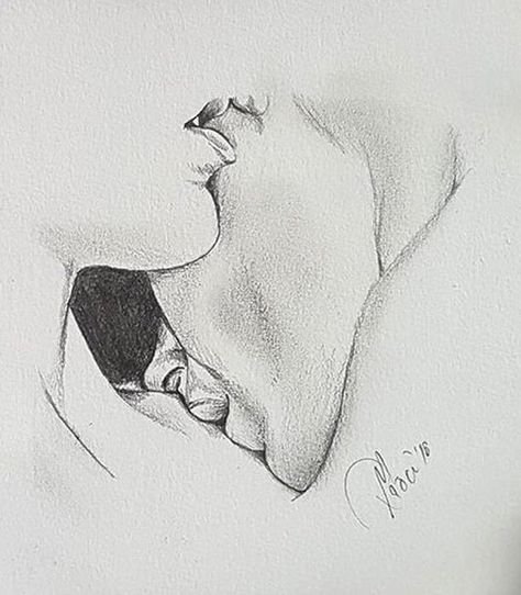 Страсть рисунок карандашом