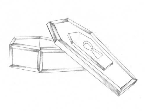 Могила карандашом