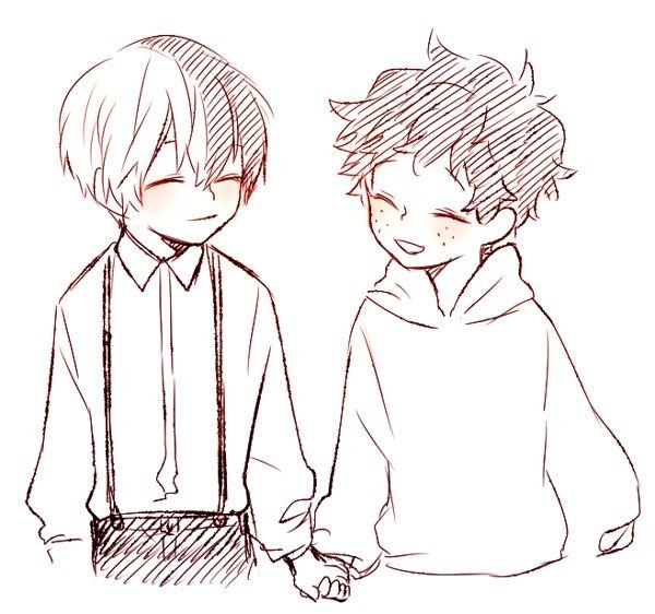 Шото Тодороки скетч