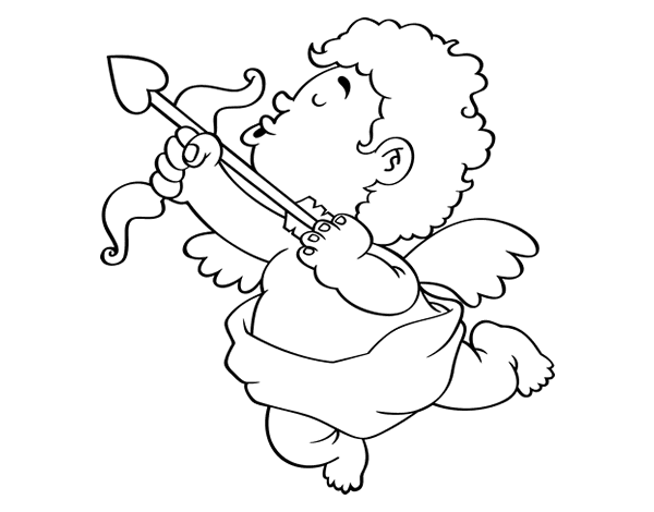 Купидон для вырезания