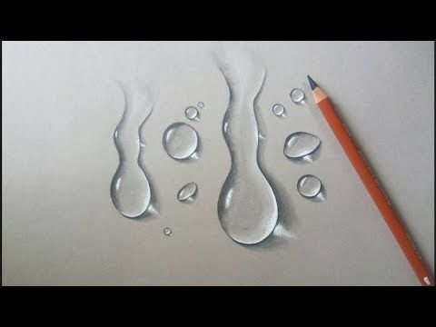 Капли на бумаге