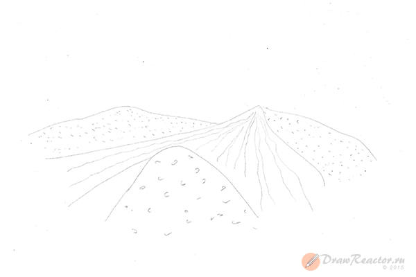 Раскраска остров с пальмой