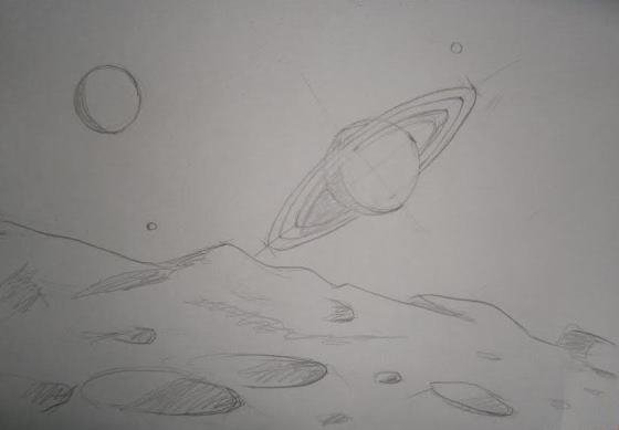 Космонавт чб