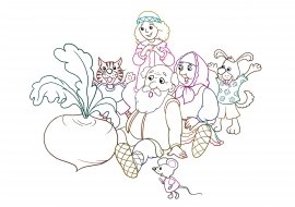 Репка рисунок