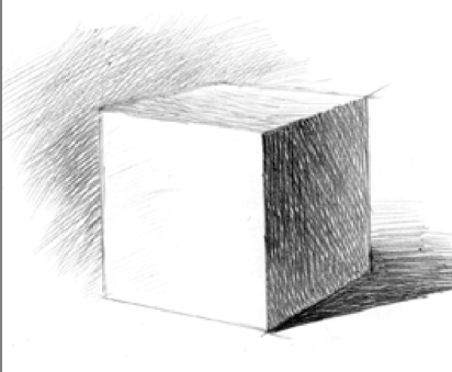 Академическая штриховка Куба