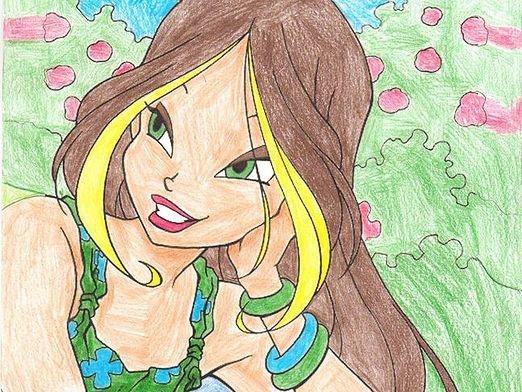 Рисунки Винкс карандашом для начинающих