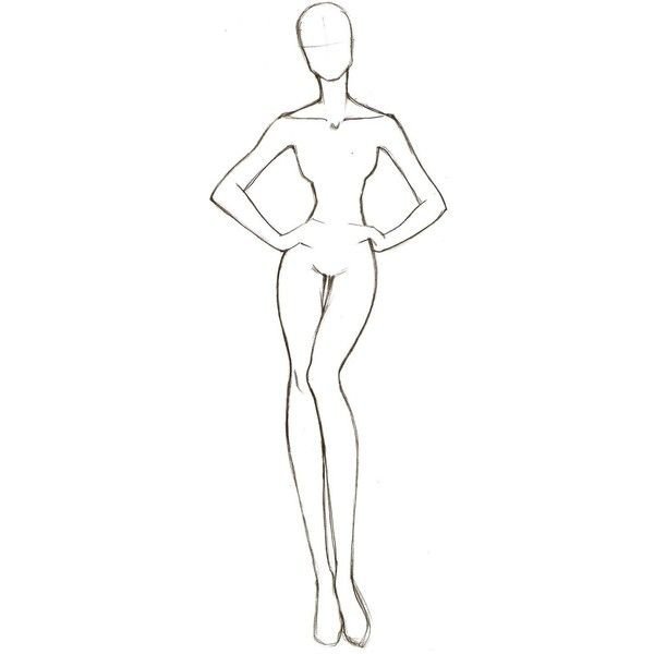 Манекен рисунок