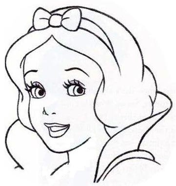 Белоснежка набросок