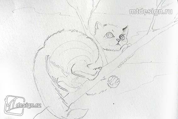 Рисунки на листе а3 карандашом