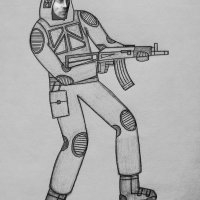 Метро 2033 карандашом