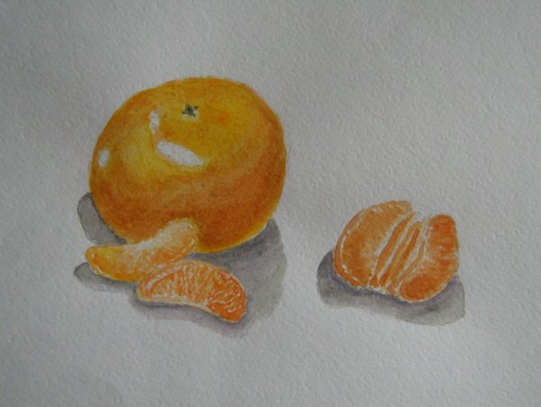 Туториал по рисованию фруктов