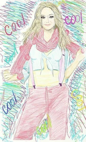 Лера Ранетки рисунок