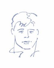 Портрет Есения карандашом