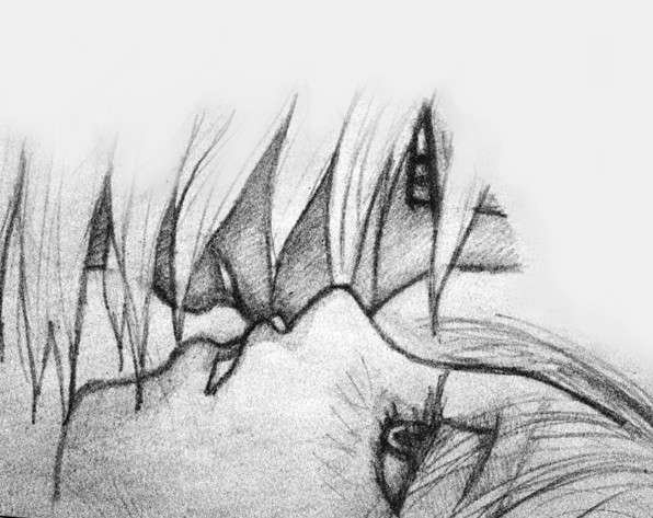 Карандашные рисунки минета