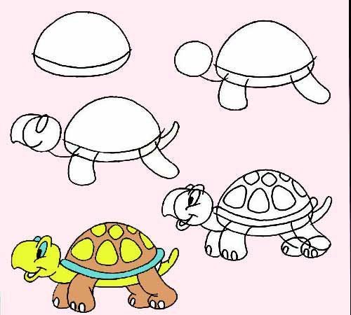 Поэтапное рисование для дошкольников