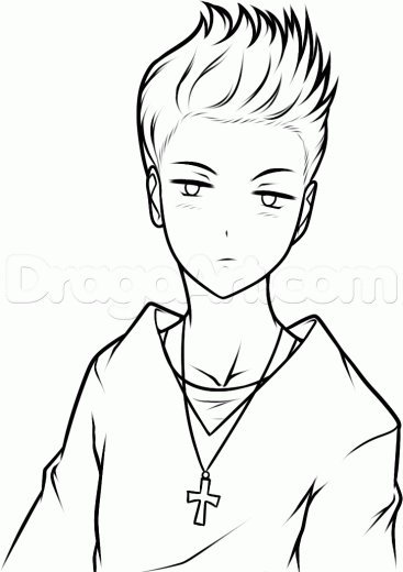 Рисунки для срисовки для мальчиков