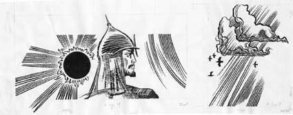 Кантата Александр Невский рисунок