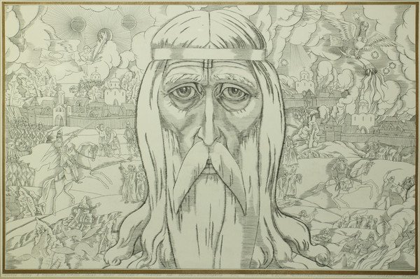 Портрет богатыря Невский