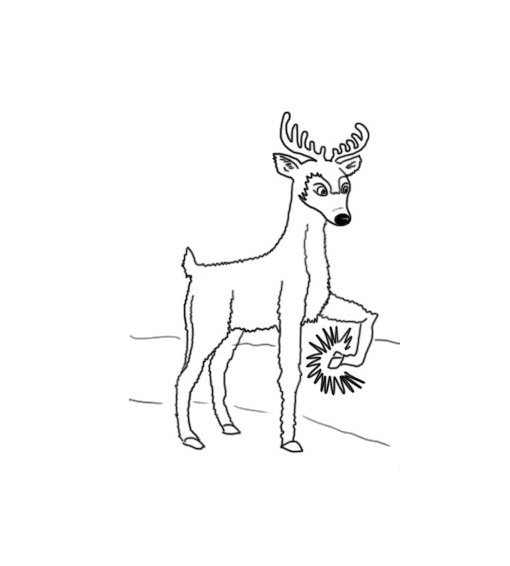 Бажов серебряное копытце раскраска