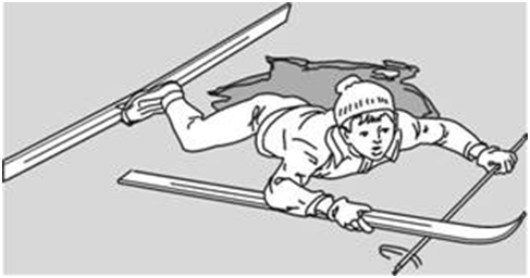 Раскраска спасение на льду