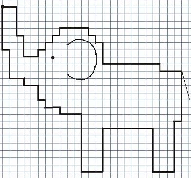Рисунки по клеточкам животные простые