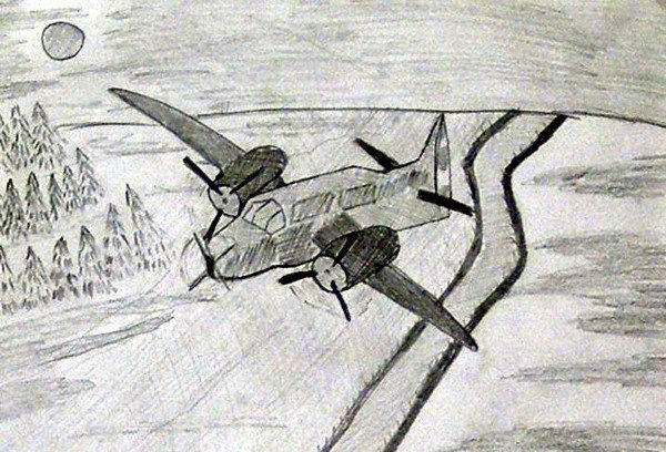 Эскизы на военную тему