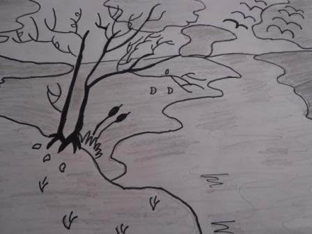 Рисование осенние дары