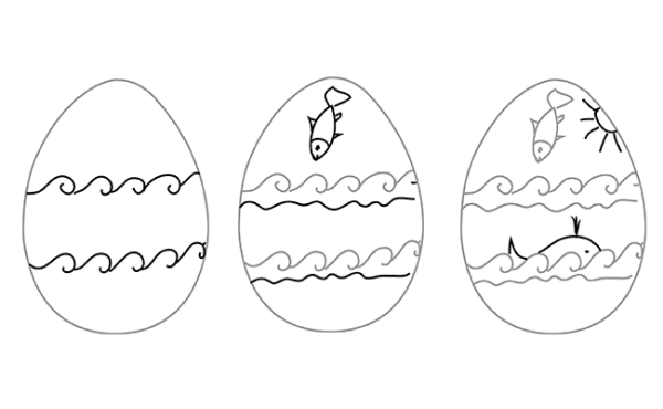 Католическая Пасха раскраски