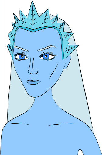 Снежная Королева рисунок