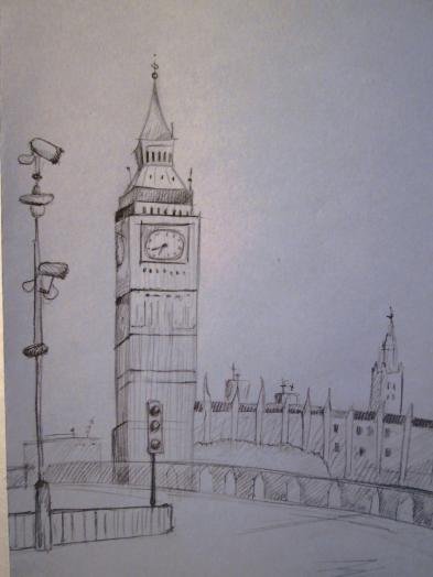 Башня Биг Бен 3 башни