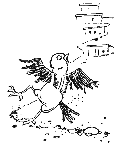 Растрепанный Воробей пошагово