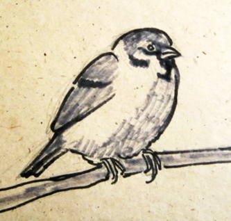 Растрёпанный Воробей Паустовский