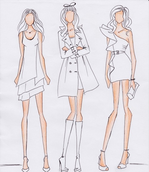 Модные картинки для срисовки