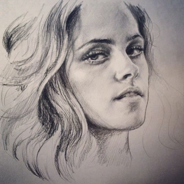 Портрет карандашом