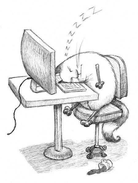 Программист карикатура