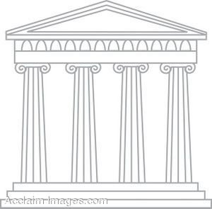 Древняя Эллада. Изображение греческих храмов рисунки