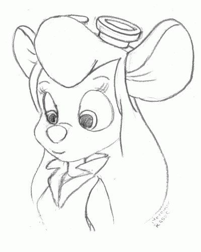 Гаечка карандашом