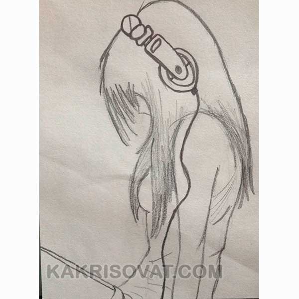 Рисунки карандашом грустные