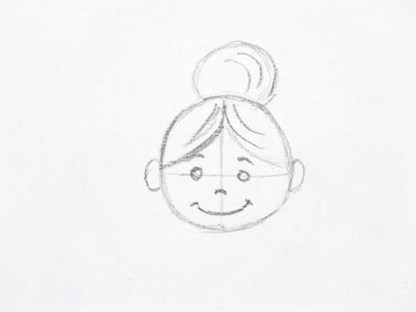 Бабушка рисунок