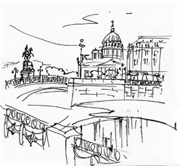 Санкт-Петербург в графике