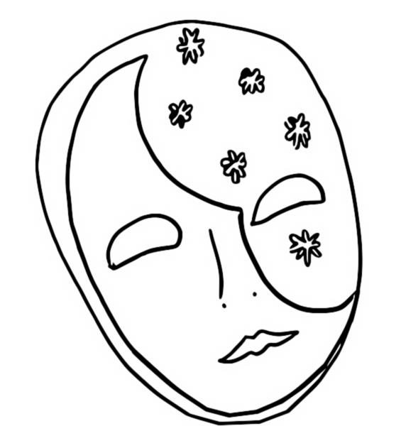 Лицо рисунок